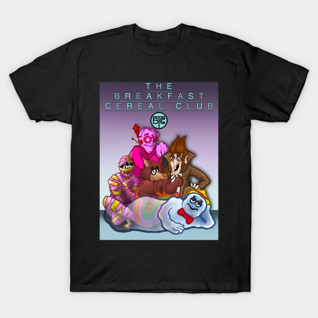 The Breakfast Cereal Club T-Shirt by BrianPower